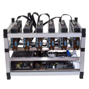 6 GPU MINING RIG AMD RX